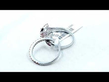 Load and play video in Gallery viewer, The Darlene Ring - Cushion Cut Shape
